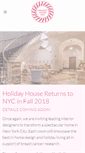 Mobile Screenshot of holidayhousenyc.com